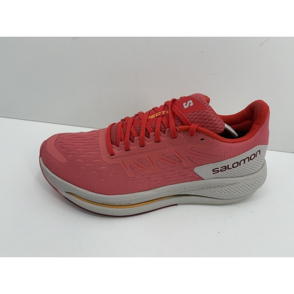 Salomon Shoes - Salomon Women's Spectur Tea Rose Lunar Rock Running Comfort Sneakers, Size 9